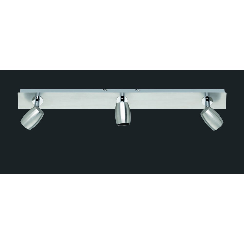 Plafonnier Trio-Leuchten Michael Nickel mat, 3 lumières main product photo
