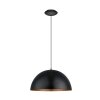 Suspension Eglo GAETANO 1 Cuivre, Noir, 1 lumière