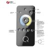 Plafonnier Paul Neuhaus Q-ROSA LED Blanc, 2 lumières, Télécommandes