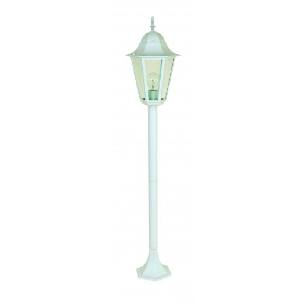 Borne d'éclairage LUTEC BRISTOL Blanc, 1 lumière main product photo