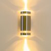 Applique extérieure Maturin Acier inoxydable, 2 lumières