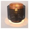 Lampe de table Lucide ORRIN Noir, 1 lumière