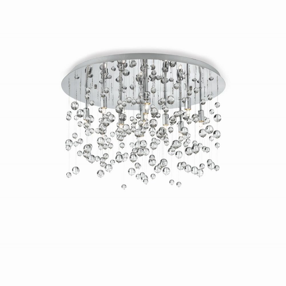 Plafonnier Ideal Lux NEVE Chrome, 8 lumières main product photo