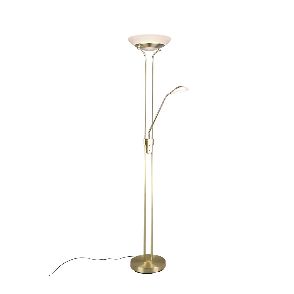 Lampadaire Reality Orson LED Laiton, 2 lumières main product photo