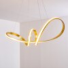 Suspension Woyens LED Or, 1 lumière