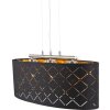 Suspension Globo CLARKE Nickel mat, 3 lumières