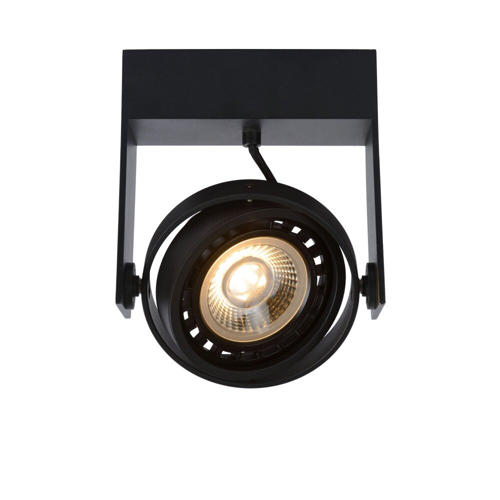 Spot de plafond Lucide GRIFFON Noir, 1 lumière main product photo