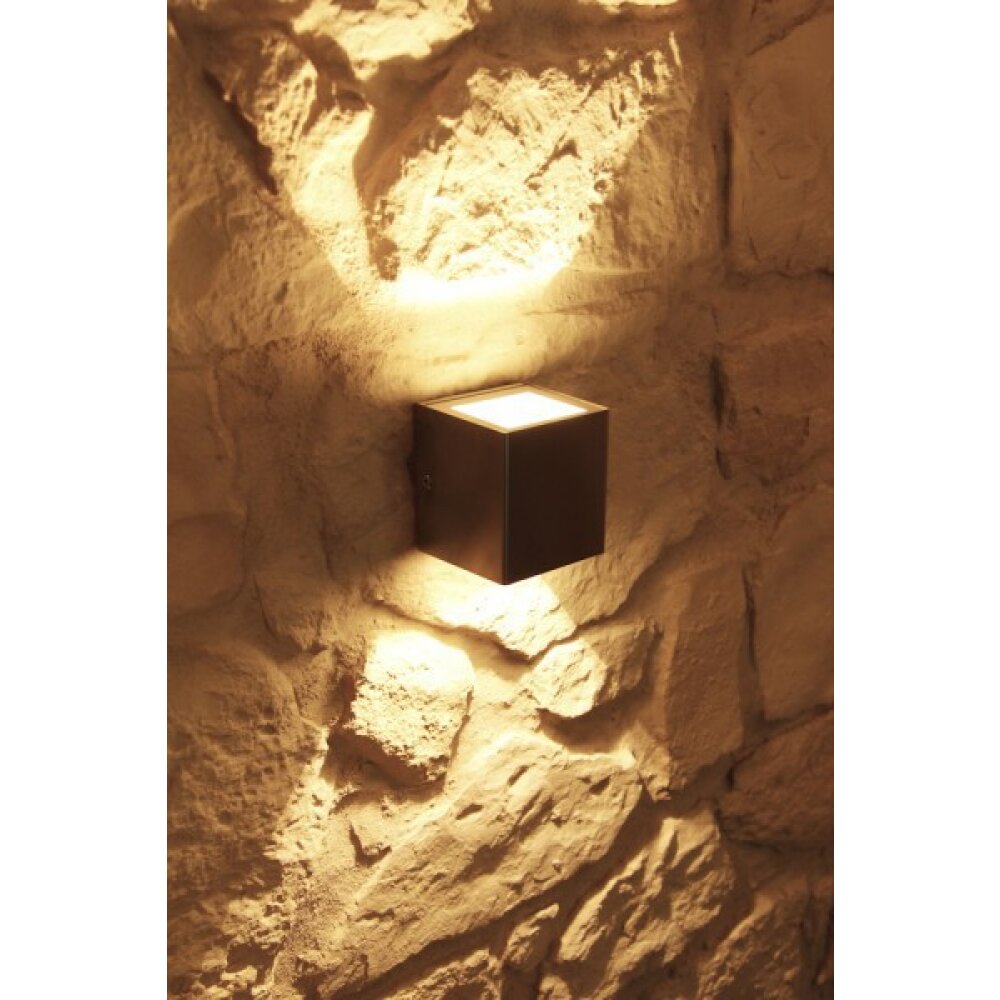 Applique murale d'extérieur LCD Acier inoxydable, 1 lumière main product photo