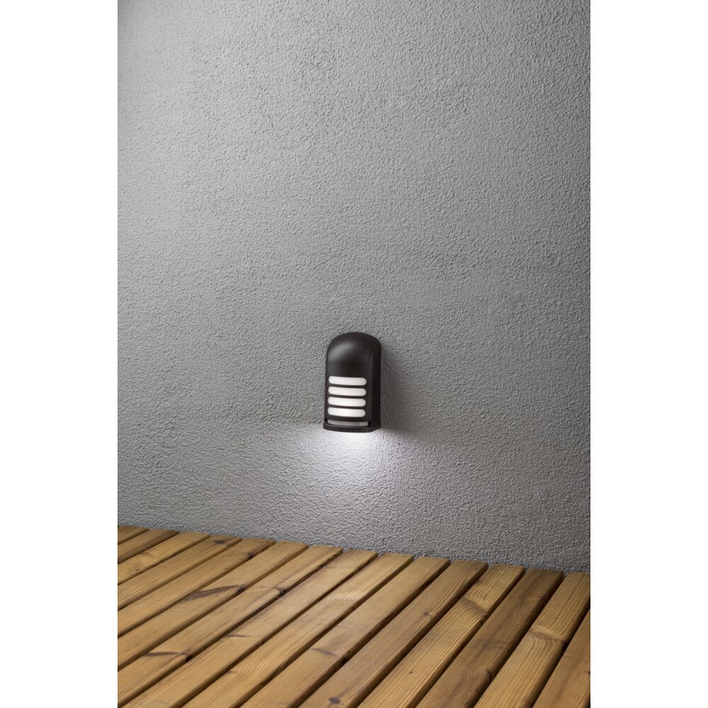 Applique murale Konstsmide Prato LED Noir, 1 lumière, Détecteur de mouvement main product photo