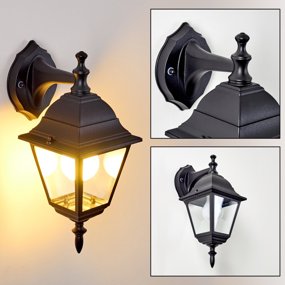 Applique murale d'extérieur Murto Noir, 1 lumière main product photo