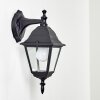 Applique murale d'extérieur Murto Noir, 1 lumière