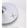 Lampe à poser Leuchten-Direkt RAFAEL LED Argenté, 1 lumière, Détecteur de mouvement