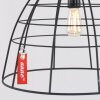 Suspension Steinhauer Mark III Noir, 1 lumière