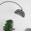 Lampadaire Pralo Noir, 1 lumière