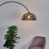 Lampadaire Pralo Noir, 1 lumière