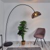 Lampadaire Pralo Noir, 1 lumière