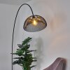 Lampadaire Pralo Noir, 1 lumière