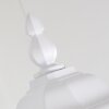 Applique murale d'extérieur Lentua Blanc, 1 lumière, Détecteur de mouvement