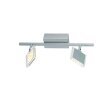 Plafonnier Paul Neuhaus FUTURA LED Acier inoxydable, 2 lumières