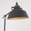 Lampadaire Steinhauer Mexlite Noir, 1 lumière