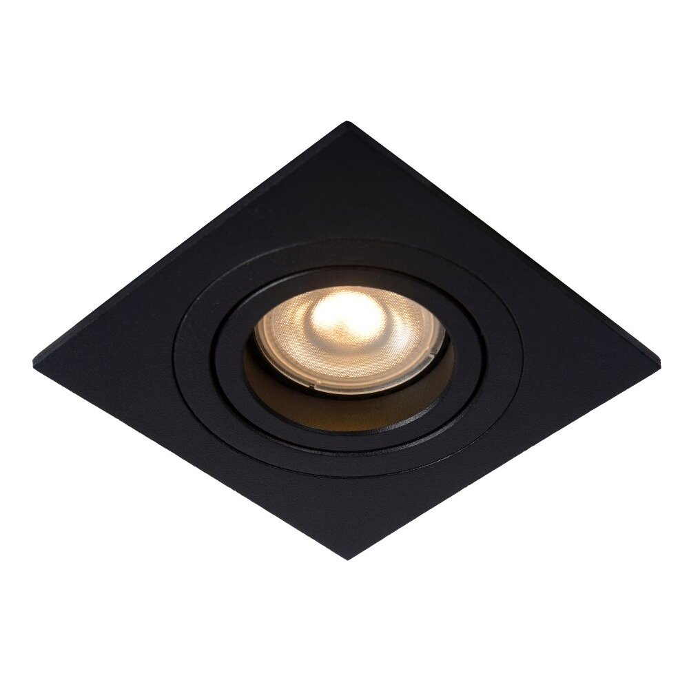 Spot encastrable Lucide TUBE Noir, 1 lumière main product photo