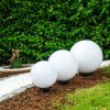 Set de boules lumineuses Miau Blanc, 3 lumières