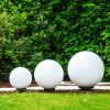 Set de boules lumineuses Miau Blanc, 3 lumières