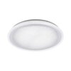 Plafonnier Leuchten-Direkt MEDINA LED Chrome brossé, 1 lumière, Télécommandes Plafonnier Leuchten-Direkt MEDINA LED Chrome brossé, 1 lumière, Télécommandes