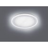 Plafonnier Leuchten-Direkt MEDINA LED Chrome brossé, 1 lumière, Télécommandes Plafonnier Leuchten-Direkt MEDINA LED Chrome brossé, 1 lumière, Télécommandes