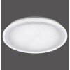 Plafonnier Leuchten-Direkt MEDINA LED Chrome brossé, 1 lumière, Télécommandes Plafonnier Leuchten-Direkt MEDINA LED Chrome brossé, 1 lumière, Télécommandes