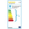 Applique murale carrée Acier inoxydable, Blanc, 1 lumière
