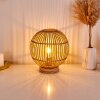 Lampe de table Geubus Brun clair, 1 lumière