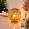 Lampe de table Geubus Brun clair, 1 lumière