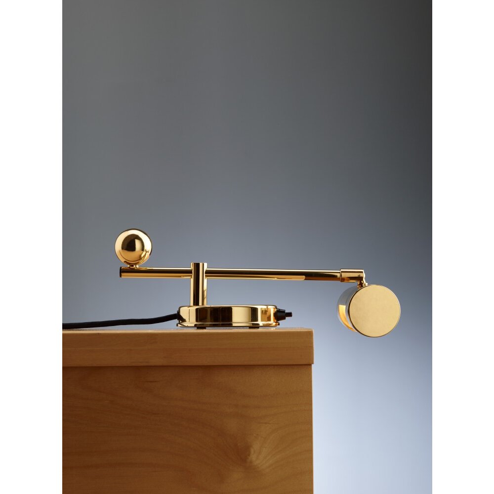 DS 28 Tecnolumen Lampe à poser Laiton, 1 lumière main product photo