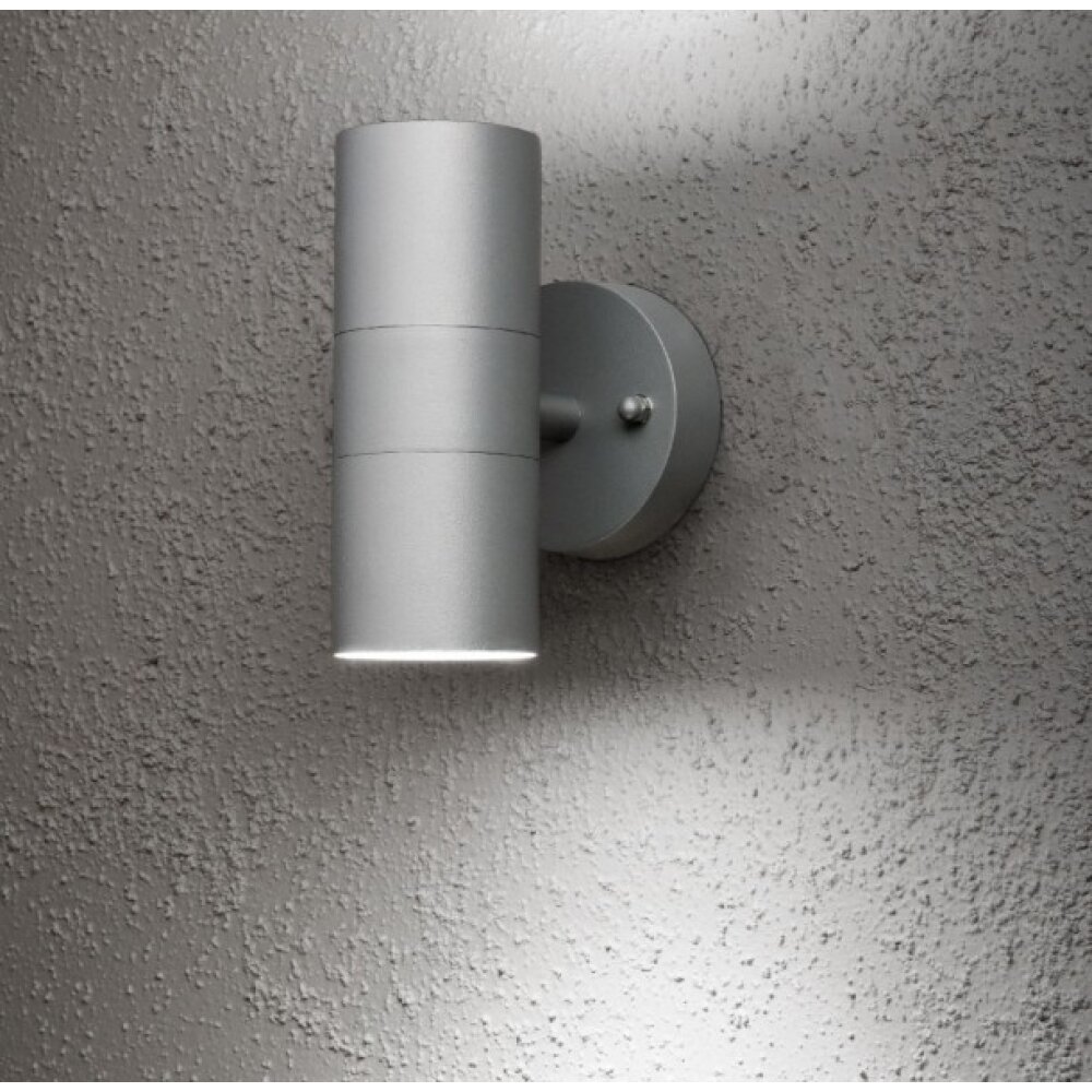 Applique murale Konstsmide Modena Gris, 2 lumières main product photo