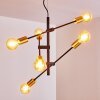 Suspension Coppet Noir doré, 6 lumières