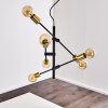 Suspension Coppet Noir doré, 6 lumières