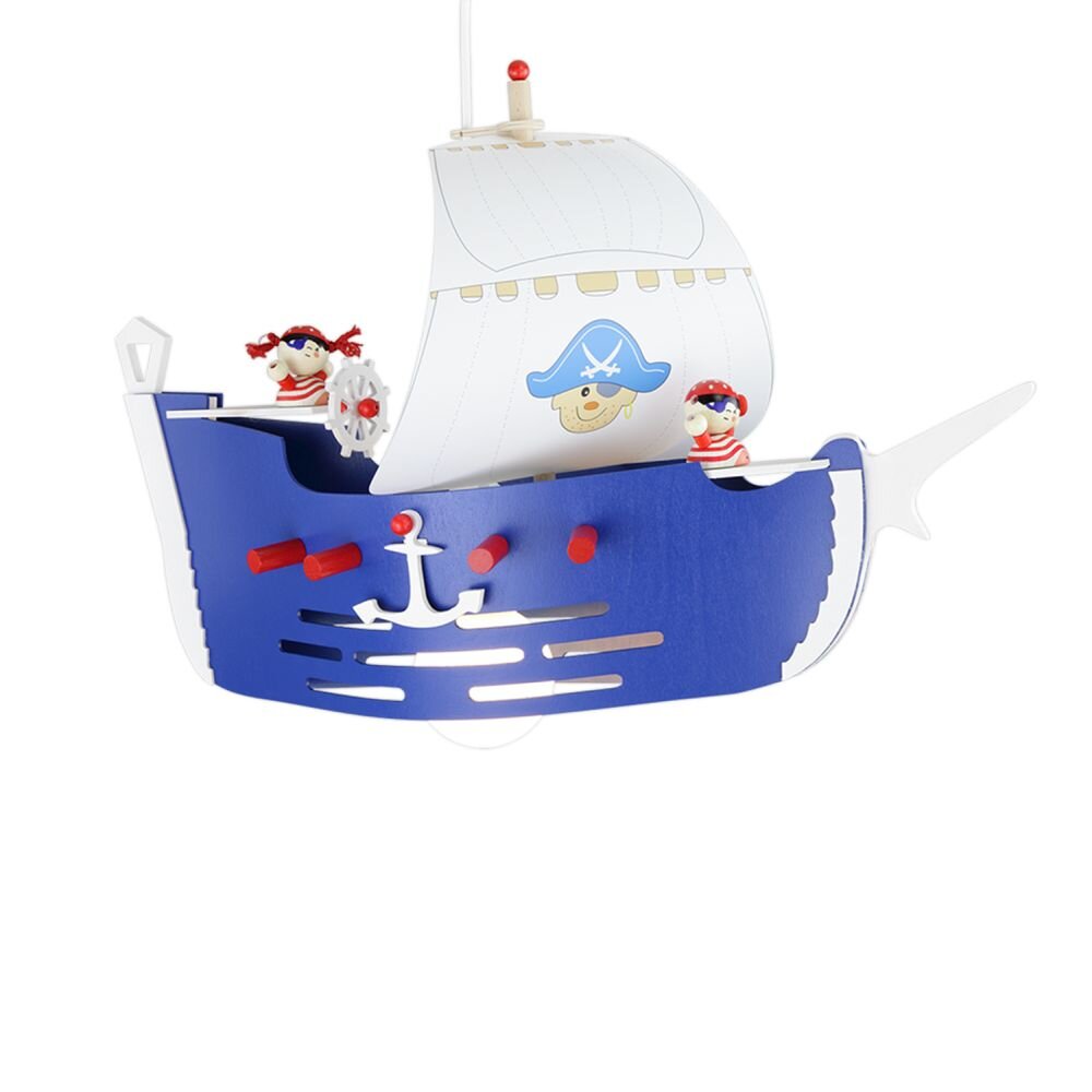 Suspension Elobra PIRATENSCHIFF Bleu, 1 lumière main product photo
