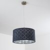 Suspension Meldal Nickel mat, 1 lumière