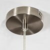 Suspension Meldal Nickel mat, 1 lumière
