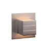 Applique murale Lucide BOK Chrome, Acier inoxydable, 1 lumière