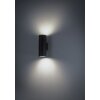 Applique murale d'extérieur Mantra VOLCANO Gris, 2 lumières