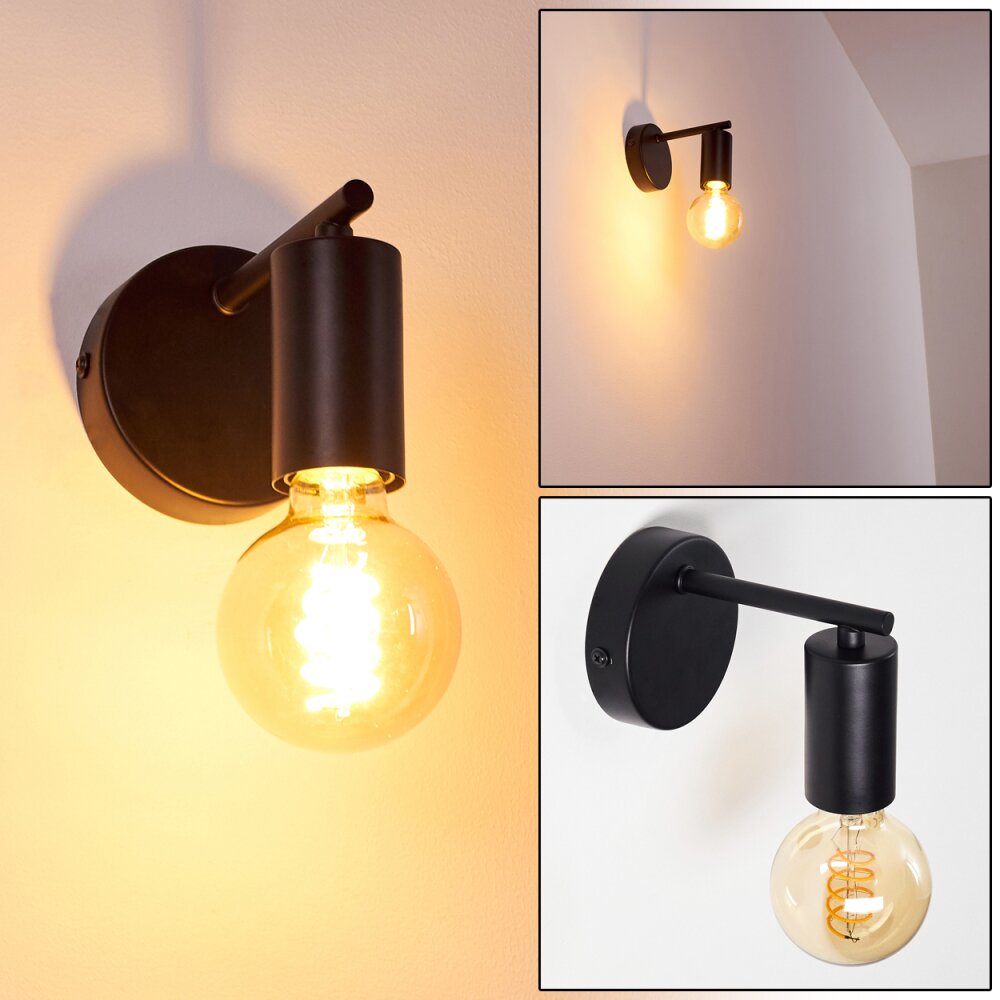 Applique murale Pamunkey Noir, 1 lumière main product photo