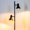 Lampadaire Mavas Noir, 2 lumières