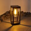 Borne lumineuse Baoshan Noir, 1 lumière