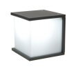 Applique extérieure LUTEC CUBE Anthracite, 1 lumière