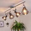 Plafonnier Lulea Chrome, 4 lumières
