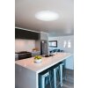 Plafonnier Eglo GIRON-S LED Blanc, 1 lumière, Télécommandes