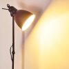 Lampadaire Timola Noir, 1 lumière