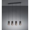 Suspension Trio Leuchten ROBIN Noir, 4 lumières